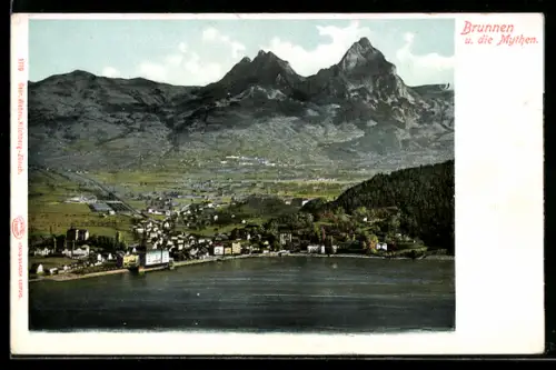 AK Brunnen, Gesamtansicht mit Mythen