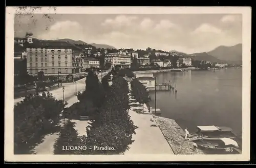 AK Lugano, Paradiso, Strassenpartie