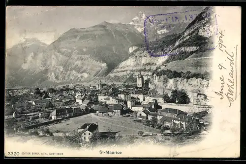 AK St-Maurice, Teilansicht