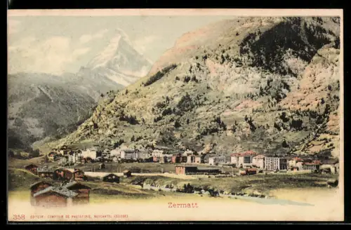 AK Zermatt, Teilansicht
