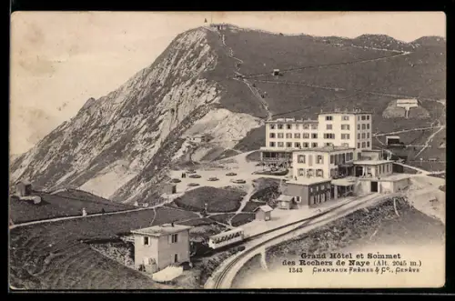 AK Rochers de Naye, Grand Hôtel et Sommet