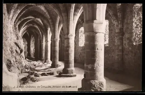 AK Château de Chillon, Prison de Bonivard