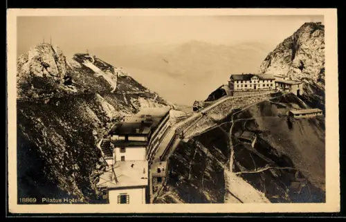AK Pilatus, Hotels mit Strassenpartie