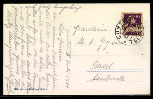 AK Gunten, Ortspartie