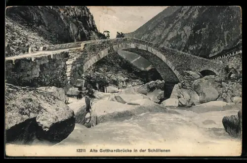 AK Schöllenen, Alte Gotthardbrücke