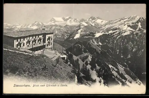 AK Stans, Hotel Stanserhof auf dem Stanserhorn