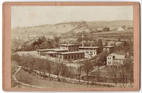 3 Fotografien Fotograf unbekannt, Bad Sulza, Ansicht Bad Sulza, Kinderheilbad, Speisesaal, Schlafsaal, Aussenansicht