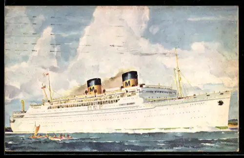 AK Passagierschiff der Matson Lines Luxury Liner Lurline