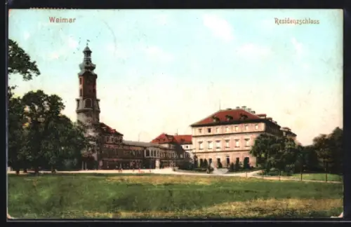 AK Weimar, Residenzschloss