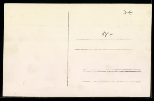 Foto-AK Paar in einem Ruderboot