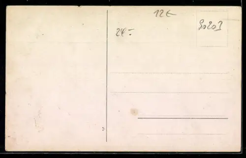 Foto-AK Fünf Sportler in einem Ruderboot