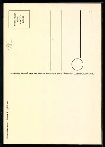 AK Vogelschau eines Rennachters während der Fahrt
