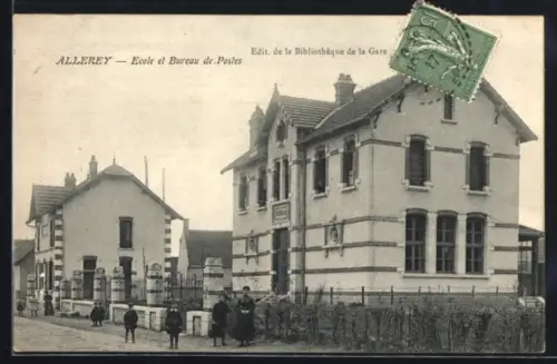 AK Allerey, Ecole et Bureau de Postes