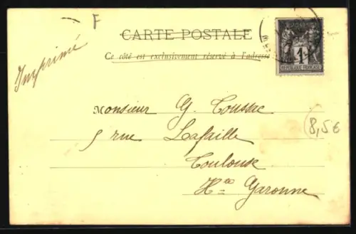 AK Lunéville, La Grande Rue