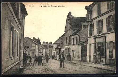AK Le Pin, Rue de Chelles