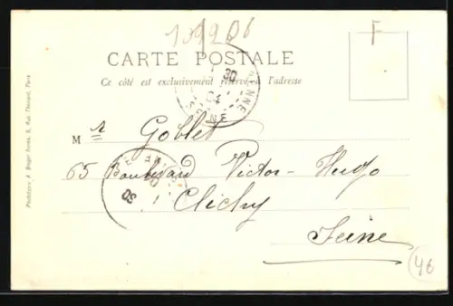 AK Gannat, La Grande-Rue