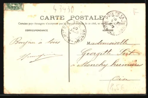 AK Poix, Place et Rue Notre-Dame