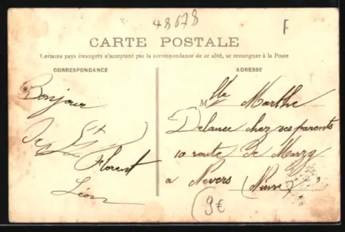 AK Saint-Florent-sur-Cher, Rue du Cher