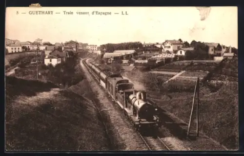 AK Guethary, Train venant d`Espagne
