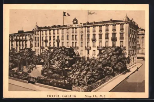 AK Nice, Hotel Gallia