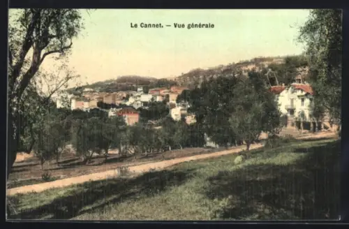 AK Le Cannet, Vue générale