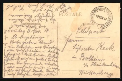 AK Aniche, Rue Carnot