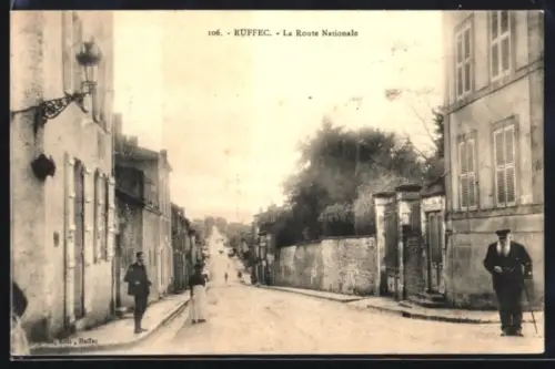AK Ruffec, La Route Nationale