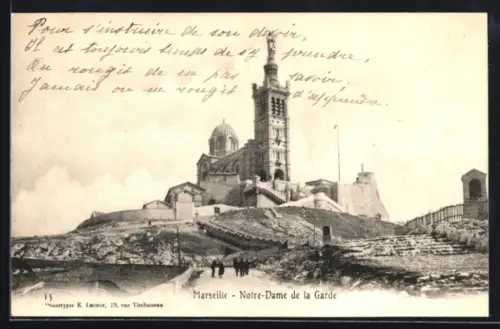 AK Marseille, Notre-Dame de la Garde