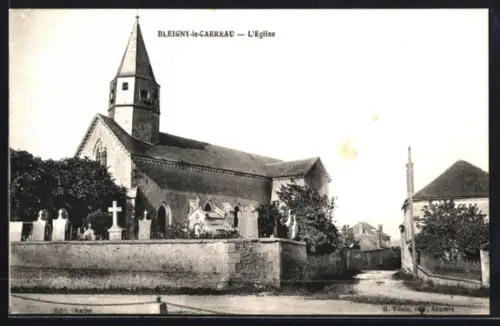 AK Bleigny-le-Carreau, L`Eglise