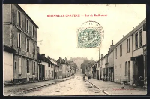AK Brienne-le-Chateau, Rue de Bauffremont