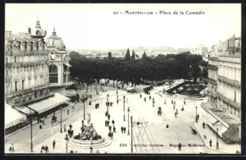 AK Montpellier, Place de la Comédie