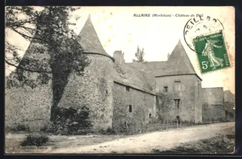 AK Allaire /Morbihan, Château de Deil