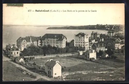 AK Saint-Cast /C.-du-N., Les Miels et la pointe de la Garde