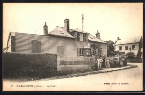 AK Abancourt /Oise, La Poste