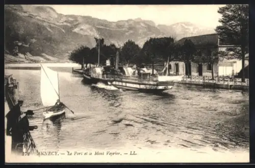 AK Annecy, Le Port et le Mont Veyrier