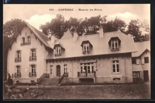 AK Lopérec, Manoir du Nivot