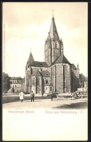 AK Weissenburg i. E., Weissenburger Münster