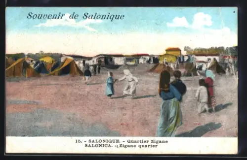 AK Salonique, Quartier Zigane