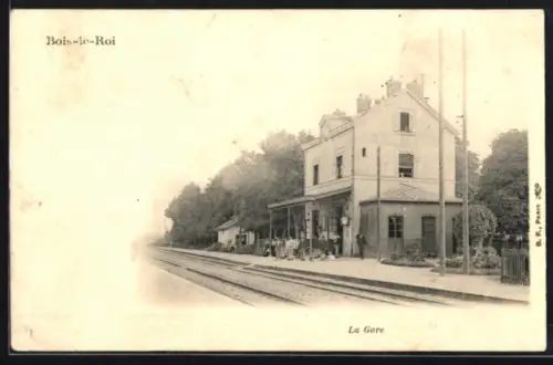 AK Bois-le-Roi, La Gare