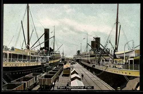 AK Port Melbourne, Pier