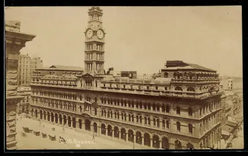 AK Sydney, Postamt mit Strassenpartie