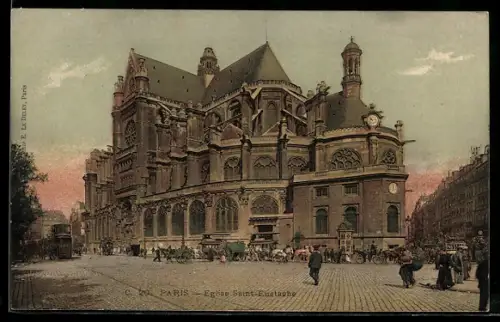 AK Paris, Église Saint-Eustache