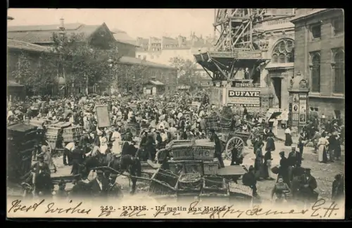 AK Paris, Un matin aux Halles