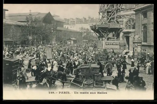 AK Paris, Un matin aux Halles