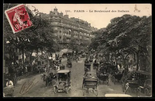 AK Paris, Le Boulevard des Italiens