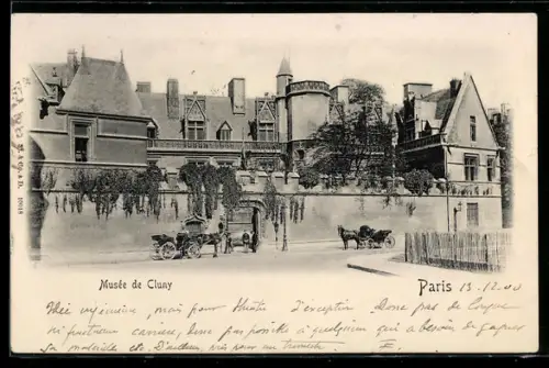 AK Paris, Musée de Cluny