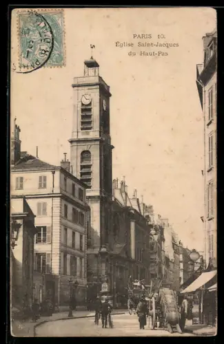AK Paris, Église Saint-Jacques du Haut-Pas