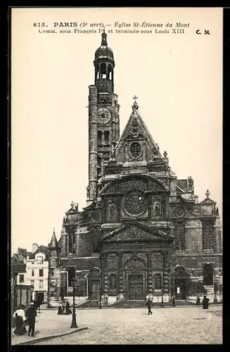 AK Paris, Église St-Étienne du Mont
