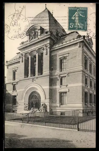AK Paris, Jardin des Plantes, Muséum