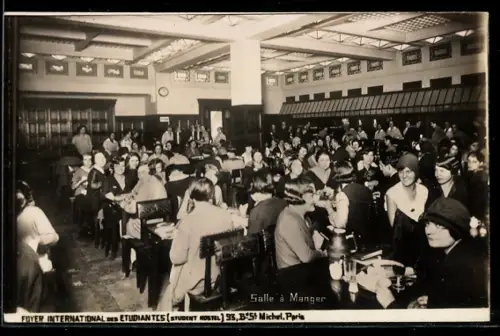 AK Paris, Foyer internation des etudiantes, Salle à Manger, 93 B. St. Michel